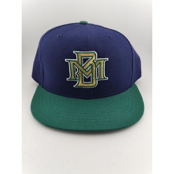 Vintage Milwaukee Brewers Hat Cap Fitted Mens 7 1/8‎ MLB Baseball New Era 90s